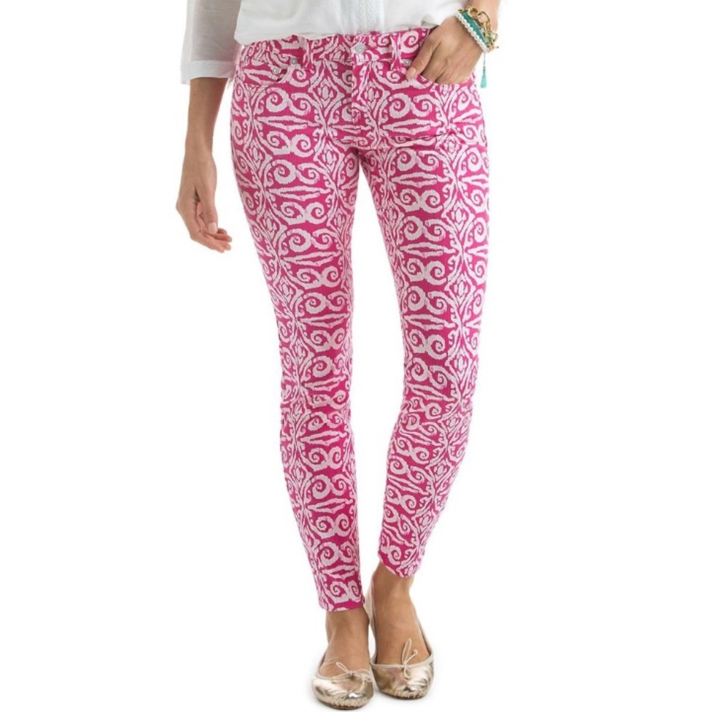NEW Vineyard Vines Island print SKINNY jean 👖